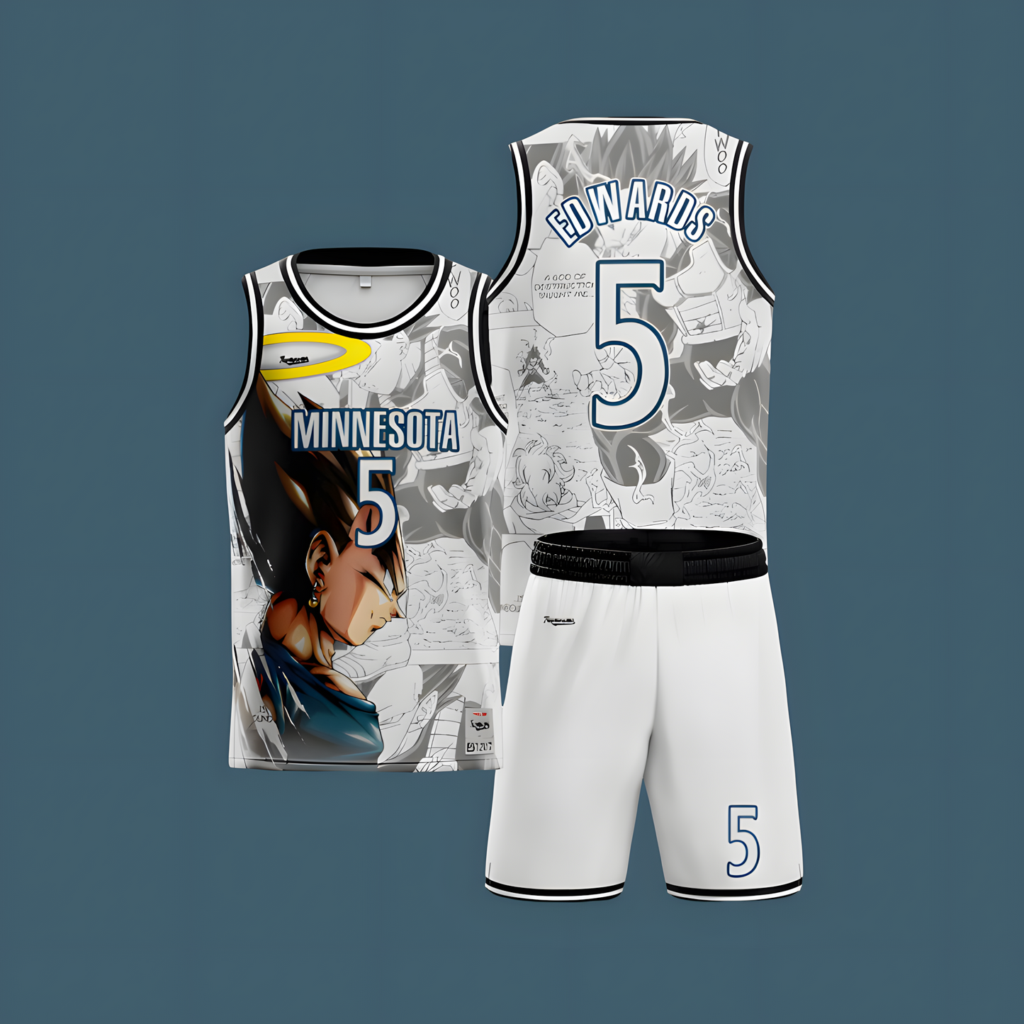 Vegeta Basketball Jersey – Limited Drop
