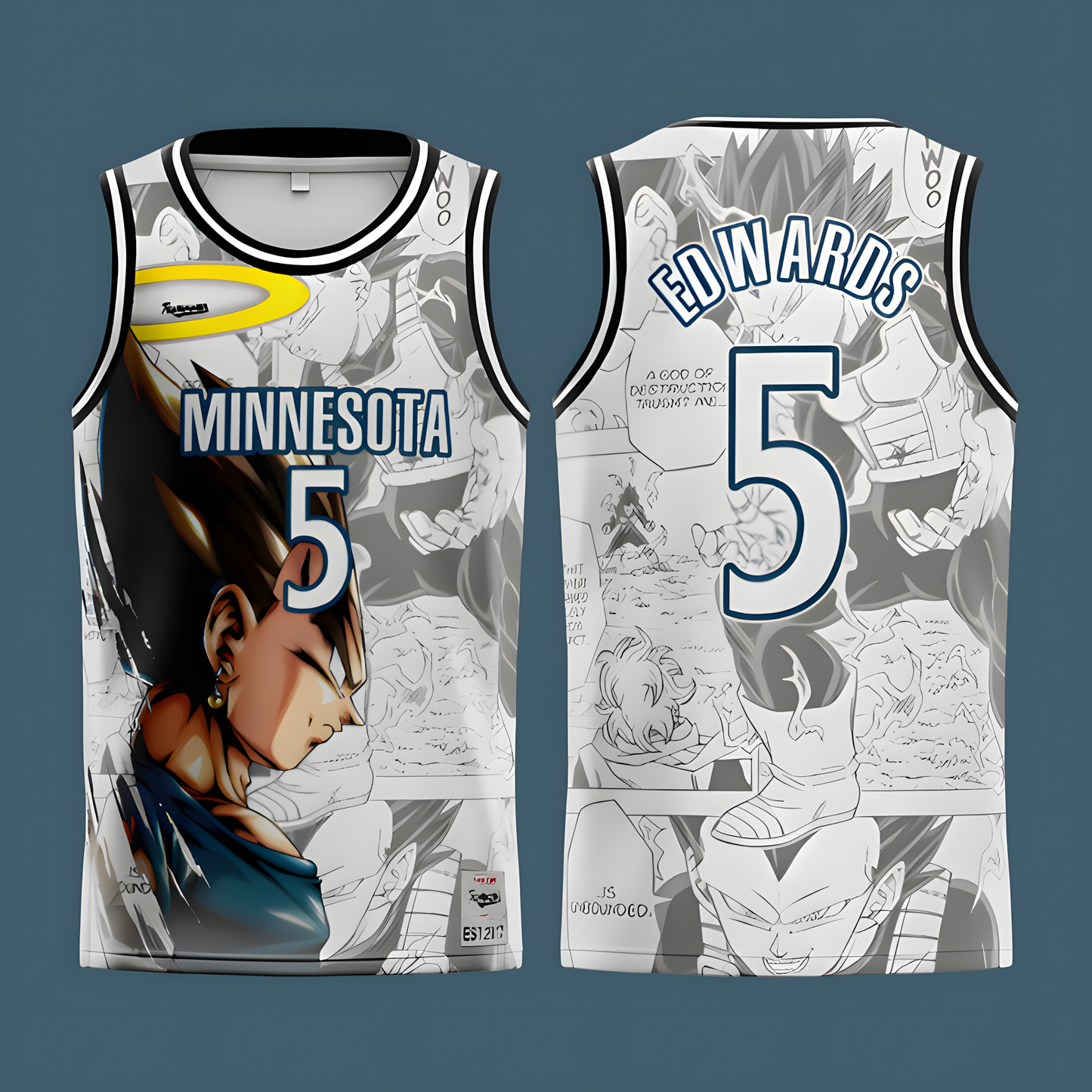 Vegeta Basketball Jersey – Limited Drop